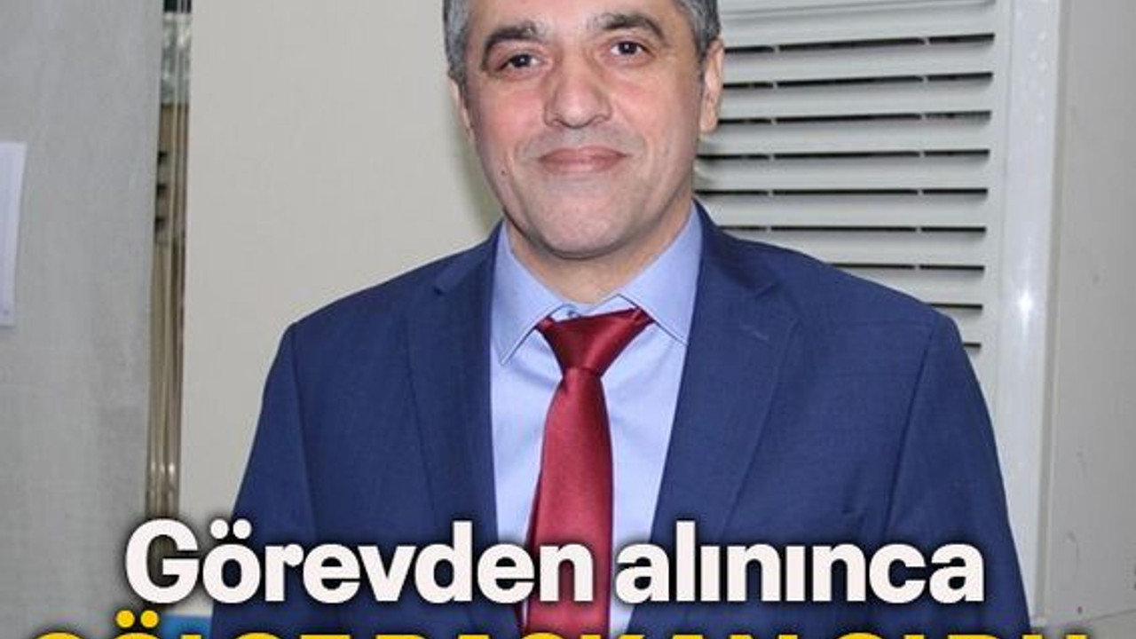 Görevden alınınca GÖLGE BAŞKAN OLDU